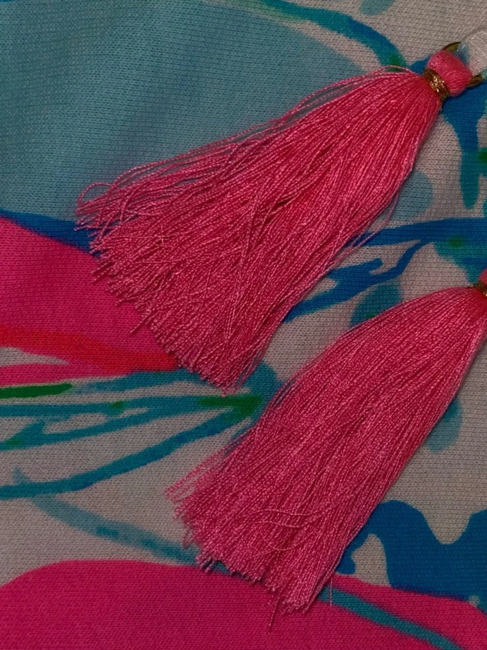 LILLY PULITZER MOORING HOODIE Sweatshirt/Jacket “Beach & Bae” MLT color Size XS - Picture 7 of 9